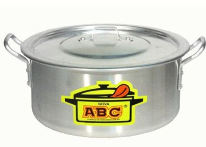 Caçarola de Alumínio Hotel 36x17cm 17L AB...