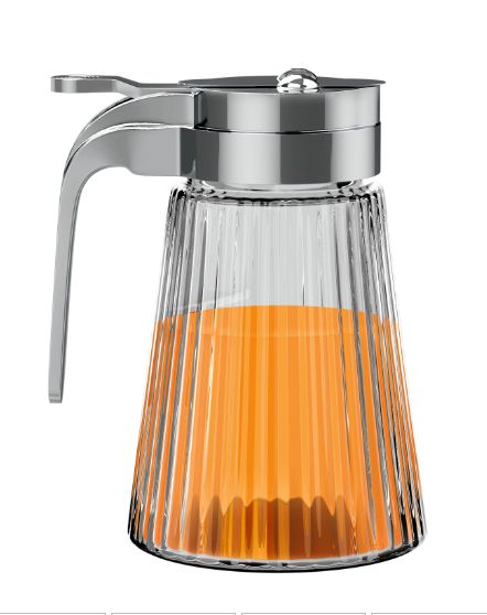 Meleira de Vidro com Tampa Cromada 250ml ... Meleira de Vidro com Tampa Cromada 250ml ...