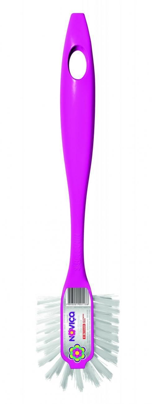 Escova Plastica Com Cabo 24cm BTN_113 Escova Plastica Com Cabo 24cm BTN_113