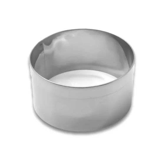 Aro Cortador Redondo Inox 13x10cm Tutipan...