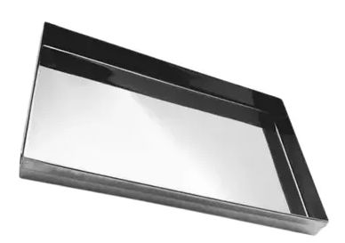Bandeja Vitrine Canto Liso 30x20x2cm Tuti...