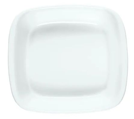 Forma Refratária Quadrada 18cm Porcelana ... Forma Refratária Quadrada 18cm Porcelana ...
