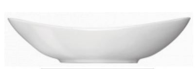 Bandeja Porcelana Retangular Melão 22x12c...