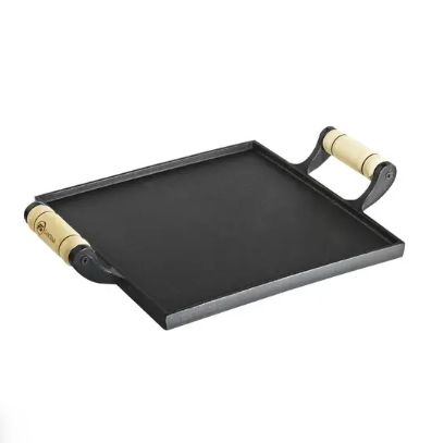 Chapa Bifeteira Dupla Face 25x25cm Fundiç...