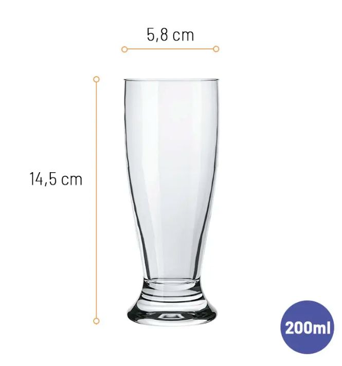 Tulipa Munickinho Chopp 200ml Caixa com 2...