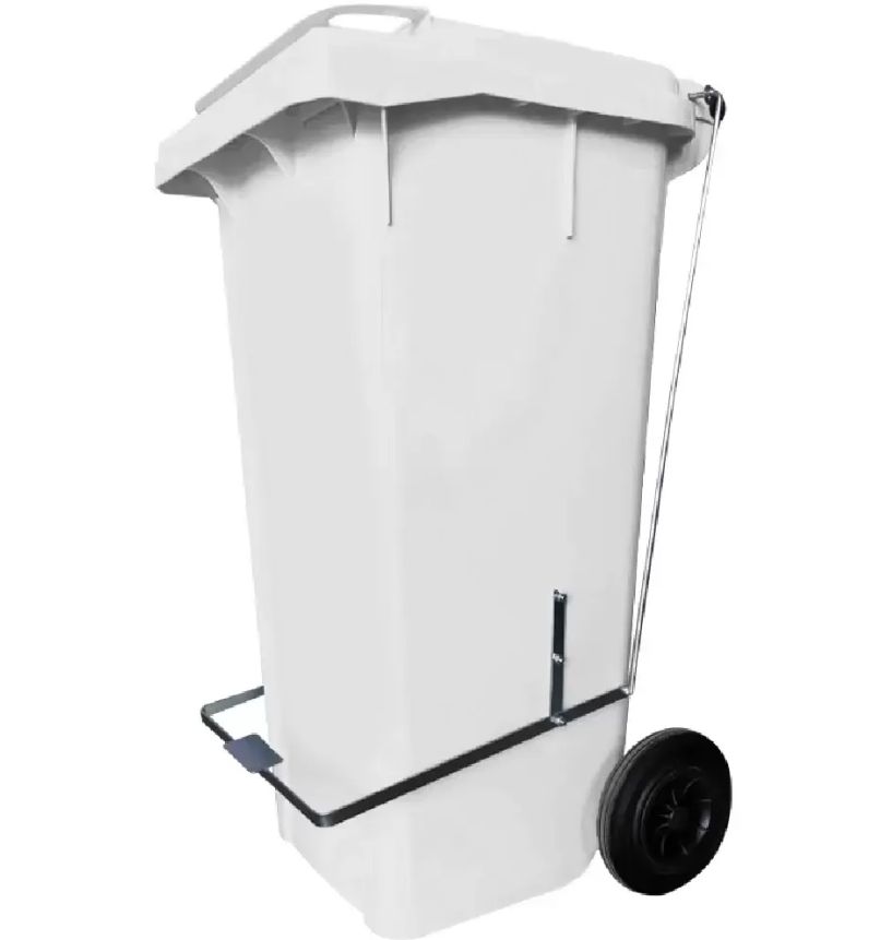 Lixeira Contentora com Pedal 120 Litros B... Lixeira Contentora com Pedal 120 Litros B...