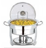 Rechaud Savoy Vidro 5 Litros com Tampa Br... Rechaud Savoy Vidro 5 Litros com Tampa Br...