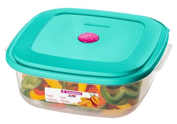 Caixa Plast Quad 22x22x8,5cm 2,9L SRM_460