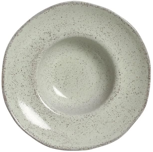 Prato Risoto Cerâmica Organ Pistache 28cm... Prato Risoto Cerâmica Organ Pistache 28cm...