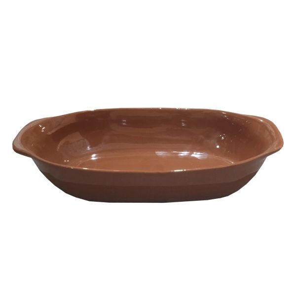 Travessa Oval Refratária Vidro 31x17x5,5c... Travessa Oval Refratária Vidro 31x17x5,5c...