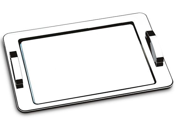 Bandeja Inox Ret 28x40cm Atina Alca BNX_1... Bandeja Inox Ret 28x40cm Atina Alca BNX_1...
