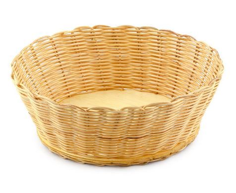 Cesta Vime Redonda Lisa 22x8cm Caycara Re... Cesta Vime Redonda Lisa 22x8cm Caycara Re...