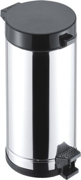 Lixeira Pedal 15L 26x46cm Inox VIE_3585 Lixeira Pedal 15L 26x46cm Inox VIE_3585