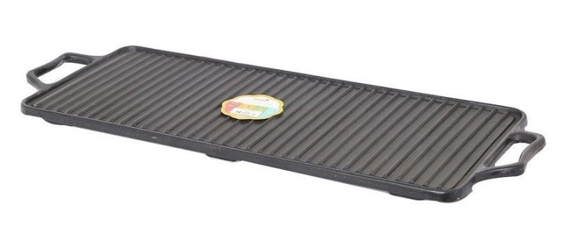 Chapa Estriada para Grelhar 70x30cm Fumil...