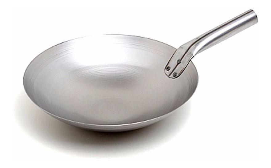 Frigideira Ferro Wok Oriental Cabo 37cm G... Frigideira Ferro Wok Oriental Cabo 37cm G...