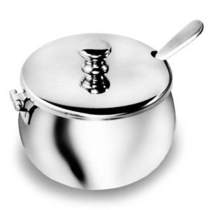 Acucareiro C/ Colher Inox 260g KME_IR3204