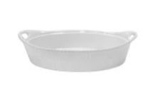 Travessa Oval com Alças em Melamina 16x11... Travessa Oval com Alças em Melamina 16x11...