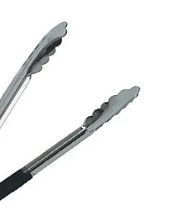 Pegador Inox 40cm com Cabo Preto Dayhome ... Pegador Inox 40cm com Cabo Preto Dayhome ...