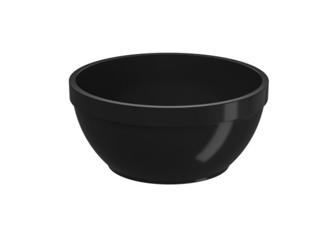Tigela Uno 11x5cm 300ml Pto CZA_10156-0008 Tigela Uno 11x5cm 300ml Pto CZA_10156-0008