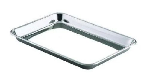 Assadeira Retangular Inox 47x34x4cm Forti... Assadeira Retangular Inox 47x34x4cm Forti...