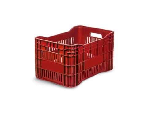 Caixa Plast Mult Vazada 54x34x30cm Verm M... Caixa Plast Mult Vazada 54x34x30cm Verm M...