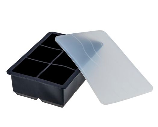 Forma de Gelo em Silicone 6 Cubos 5,1cm P... Forma de Gelo em Silicone 6 Cubos 5,1cm P...