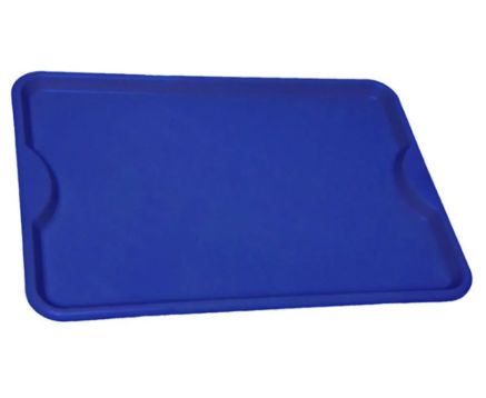 Bandeja Plástica Fast-Food 48x33cm Azul S...