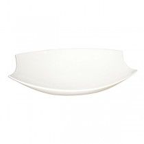 BLKTravessa Canoa Oval Bco 37x23cm DHM_W1005