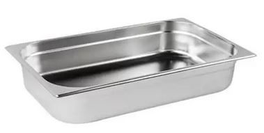Cuba GN 1/1 em Aço Inox 53x32,5x10cm Orci... Cuba GN 1/1 em Aço Inox 53x32,5x10cm Orci...