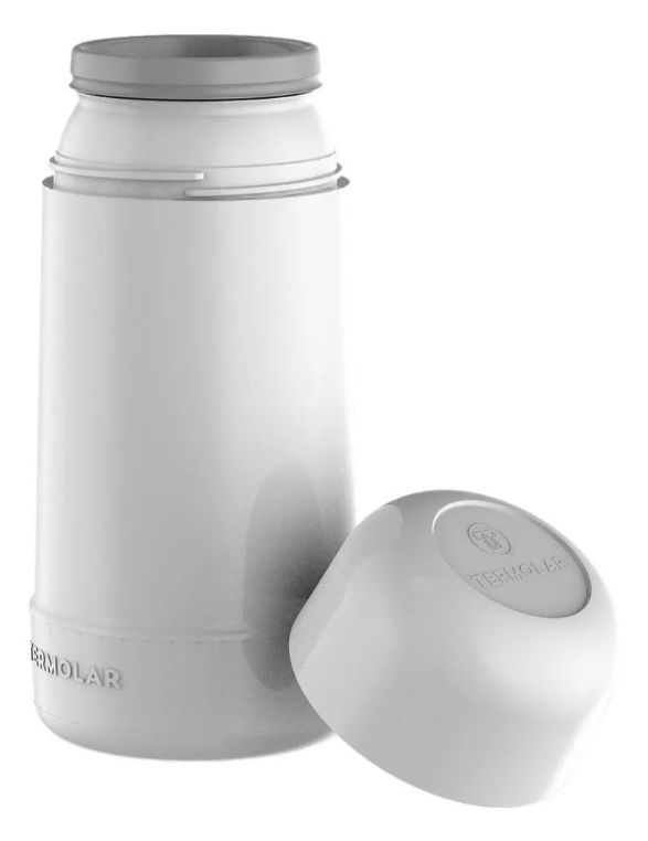 Garrafa Térmica Minigarbo 250ml Branca Te...