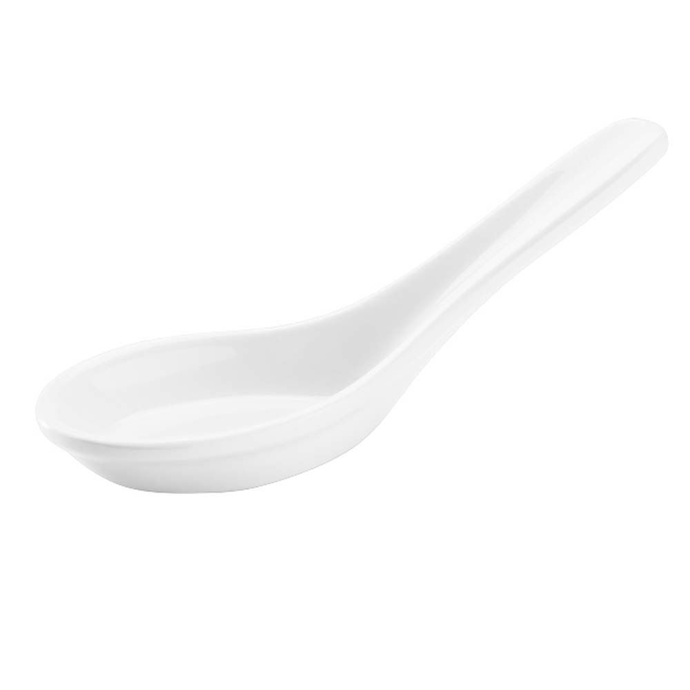 Mini Colher Chinesa Melamina 14x4,3cm Hau... Mini Colher Chinesa Melamina 14x4,3cm Hau...