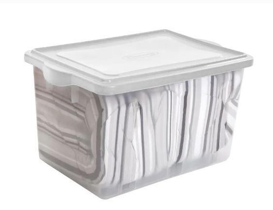 Caixa Organizadora Plástica 38 Litros com...