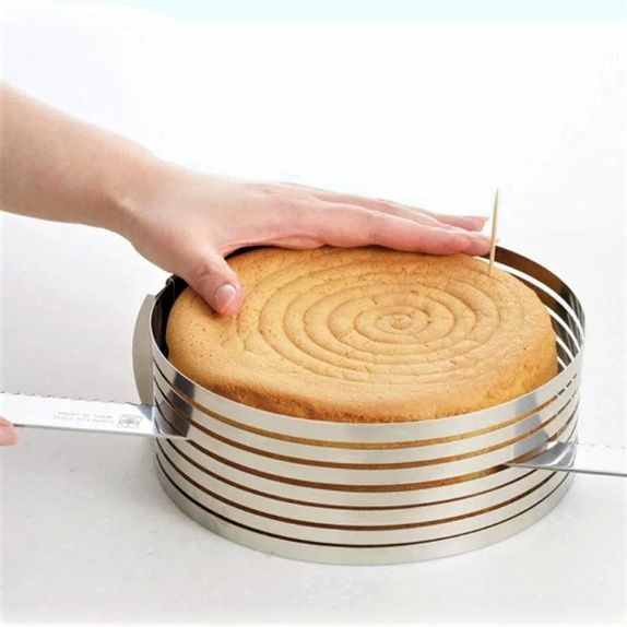 Aro Cortador Redondo 4 Camadas Inox 30x8c...