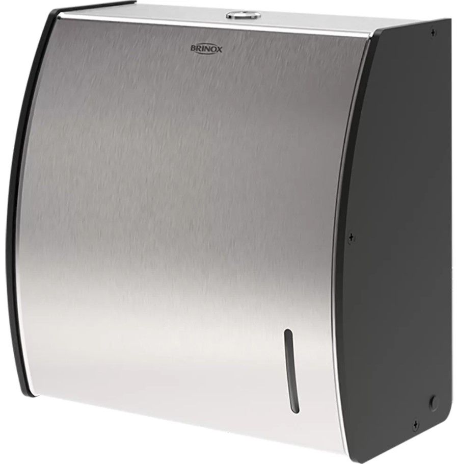 Porta Toalha Interfolha Inox BNX_1870-201 Porta Toalha Interfolha Inox BNX_1870-201