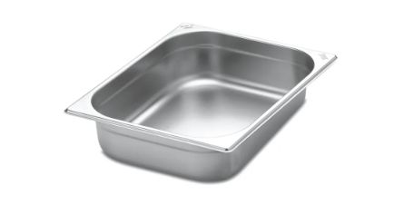 Cuba Gastronômica Inox GN 1/2 32,5x26,5x6... Cuba Gastronômica Inox GN 1/2 32,5x26,5x6...