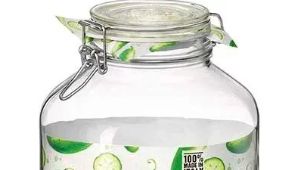 Pote Hermético Vidro Fido 5 Litros Dayhom... Pote Hermético Vidro Fido 5 Litros Dayhom...