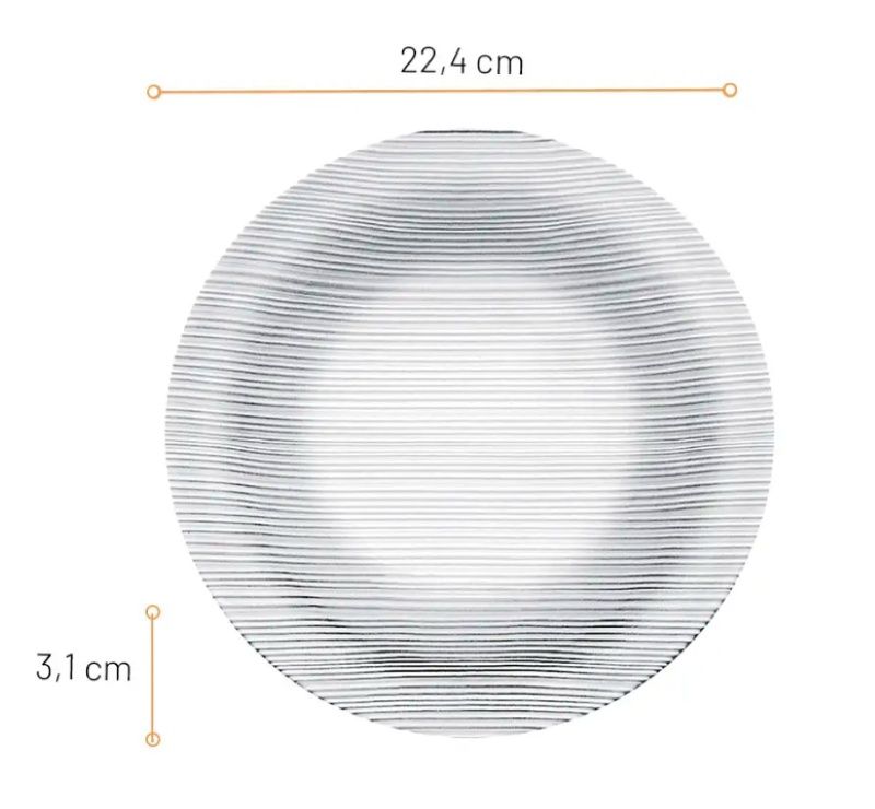 Prato Fundo Diamante 22,5cm Caixa com 24 ... Prato Fundo Diamante 22,5cm Caixa com 24 ...