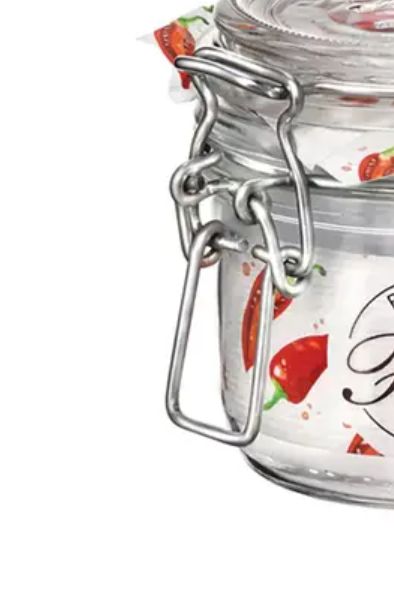 Pote Hermético de Vidro Fido 200ml Dayhom... Pote Hermético de Vidro Fido 200ml Dayhom...