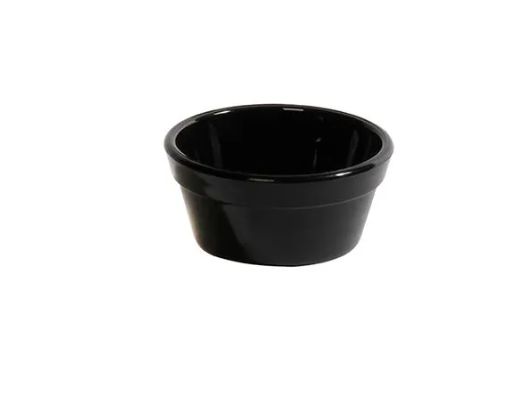 Ramequin Plástico 60ml Preto Vemplast Ref... Ramequin Plástico 60ml Preto Vemplast Ref...