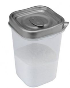 Pote Quadrado Organizador 8 Litros com Ta... Pote Quadrado Organizador 8 Litros com Ta...