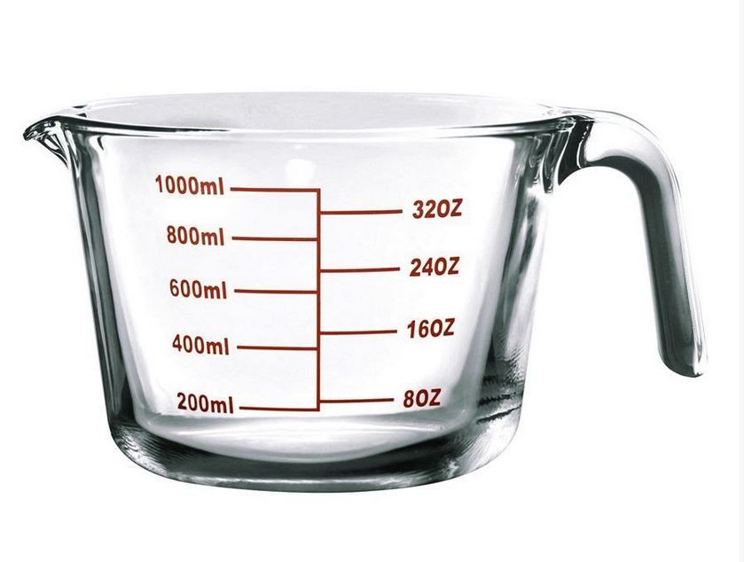 Jarra Medidora de Vidro Borosilicato 1 Li... Jarra Medidora de Vidro Borosilicato 1 Li...
