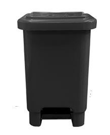 Lixeira Ret Pedal 25L Forte Pto USA_533 Lixeira Ret Pedal 25L Forte Pto USA_533