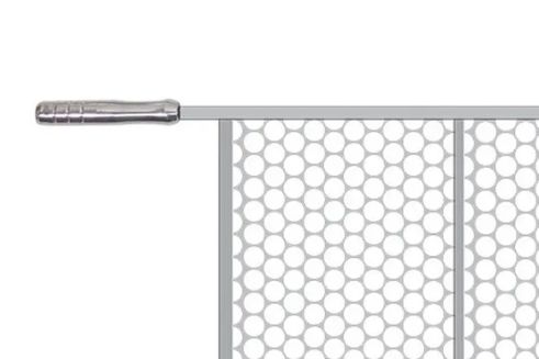 Grelha Reforçada Inox com Coletor Térmico... Grelha Reforçada Inox com Coletor Térmico...