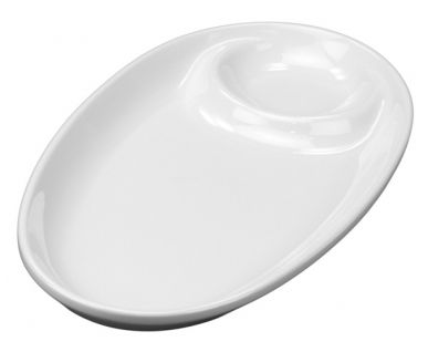 Travessa Oval Sashim Melam Bca 28x14cm MM... Travessa Oval Sashim Melam Bca 28x14cm MM...