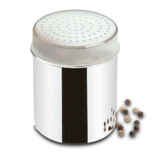 Polvilhador Saleiro Inox Furo Fino 280ml ... Polvilhador Saleiro Inox Furo Fino 280ml ...