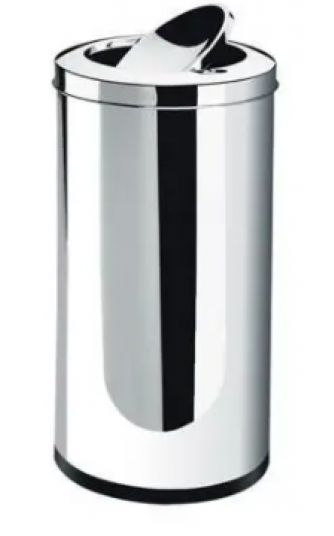 Lixeira Inox Basculante 21,2 Litros Brino... Lixeira Inox Basculante 21,2 Litros Brino...