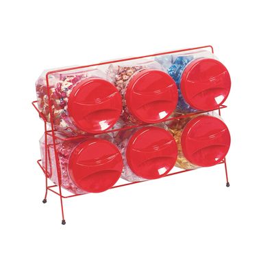 BLKBaleiro Plastico Fixo Armacao 6 Potes ...