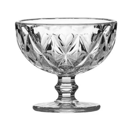 Taça Sobremesa Diamante 350ml Caixa com 6... Taça Sobremesa Diamante 350ml Caixa com 6...