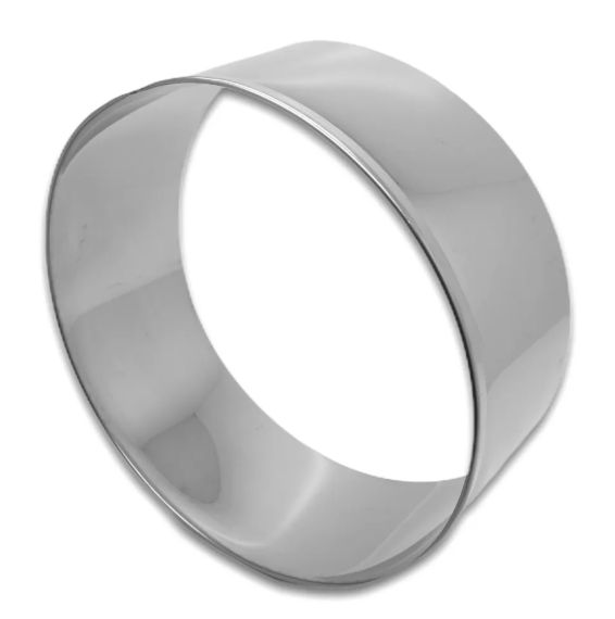 Aro Cortador Redondo Inox 25x10cm Tutipan...