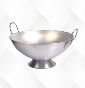 Tacho Furo Fino Escorredor com Pés 45x20c... Tacho Furo Fino Escorredor com Pés 45x20c...